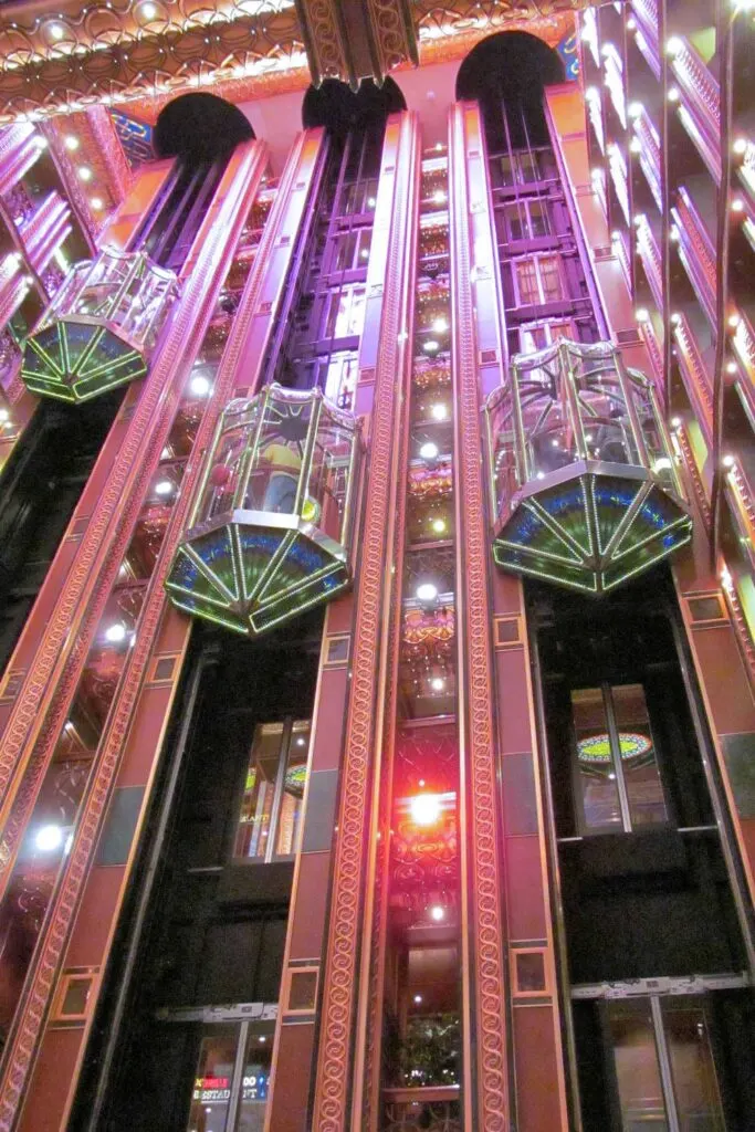 Carnival Spirit's atrium