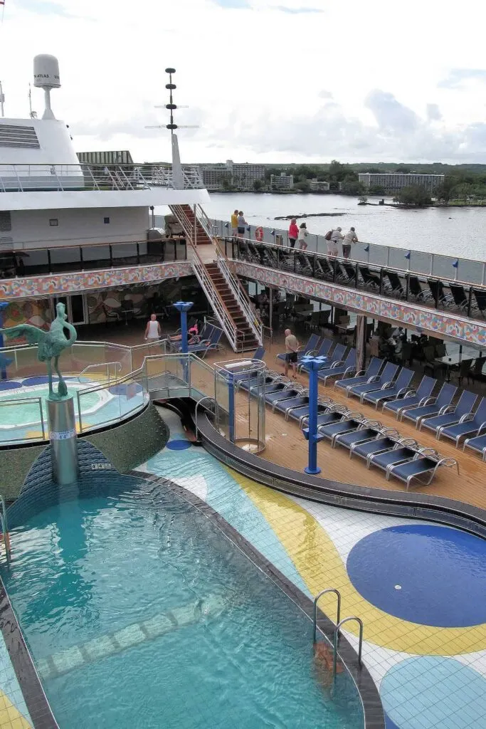 Carnival Spirit Lido deck