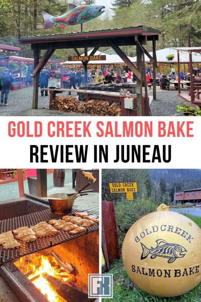 Gold Creek Salmon Bake near the cruise port in Juneau, Alaska