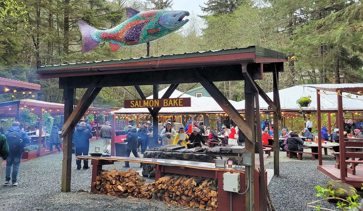 Gold Creek Salmon Bake venue in Juneau