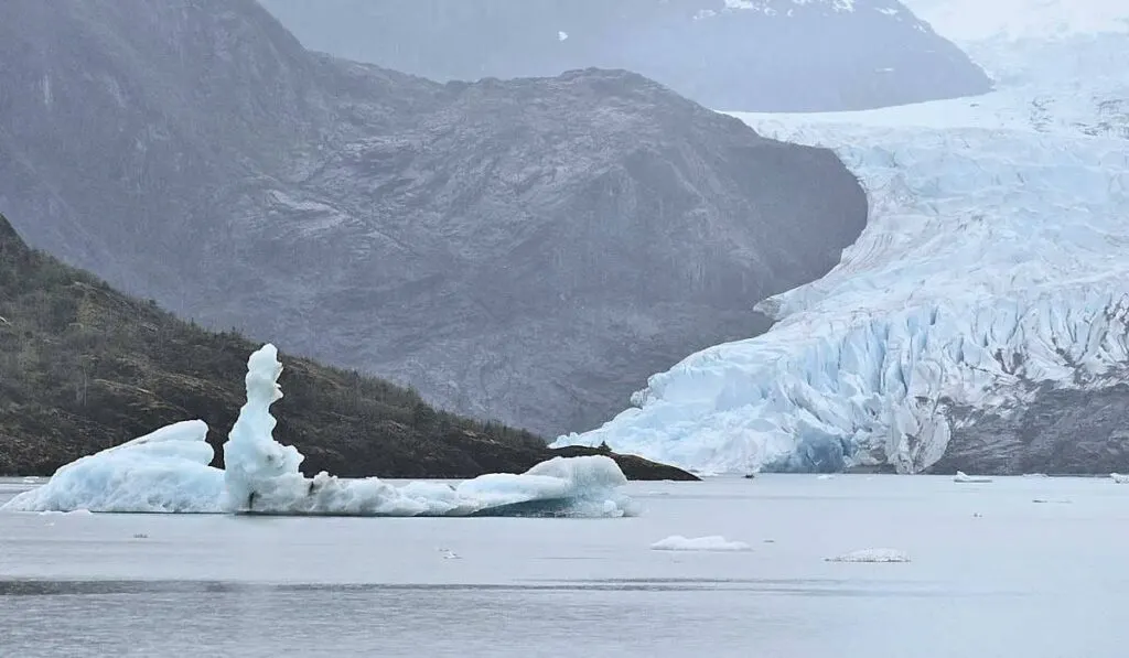 Icebergs at Mendenhall Glacier