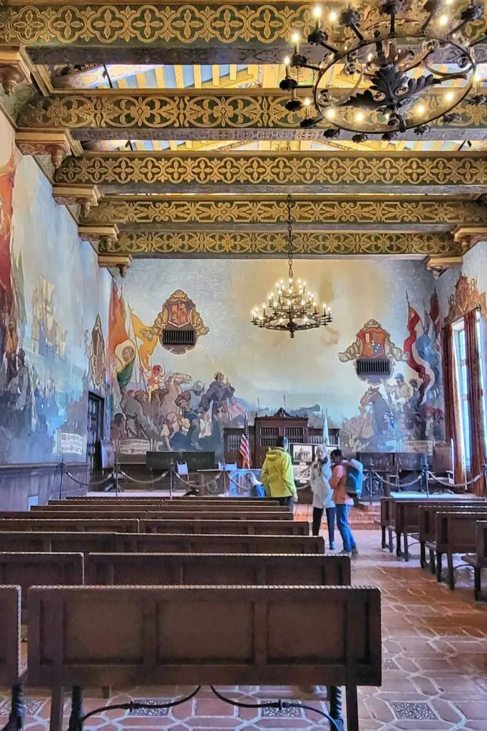 Mural Room in the County Courthouse