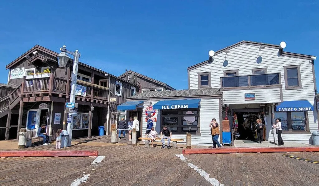 Shops on Sterns Wharf