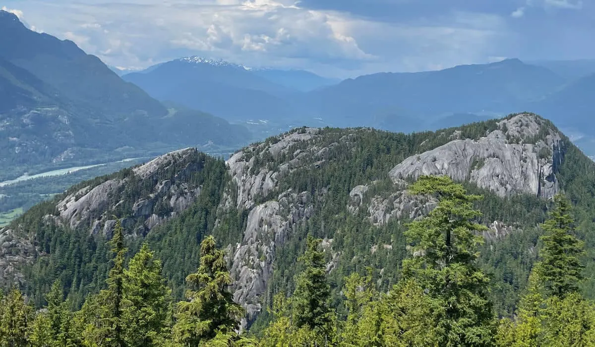 Stawamus Chief, view from Sea to Sky summit