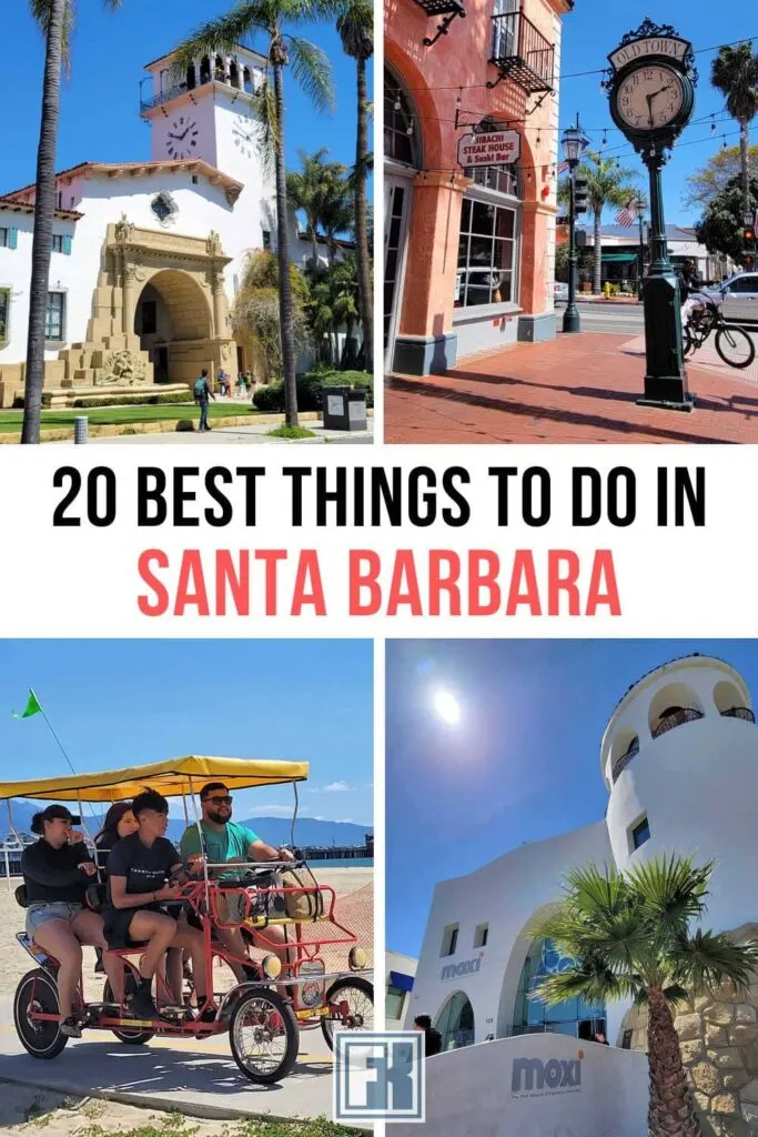 Activities and places to visit in Santa Barbara