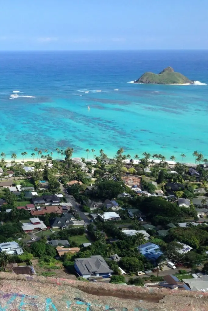 View from Lanikai Pillbox