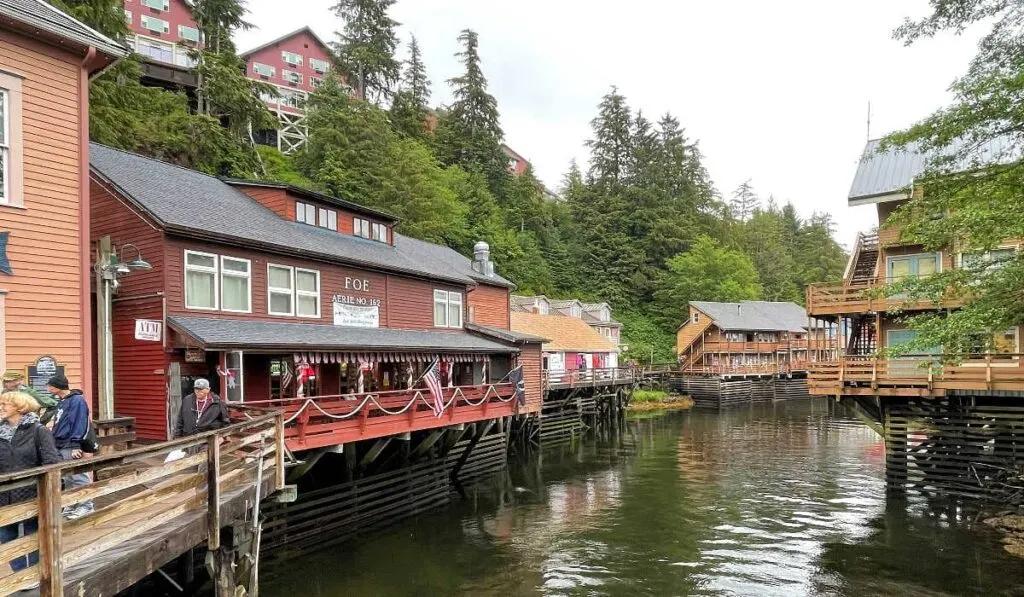 An overcast day in Ketchikan