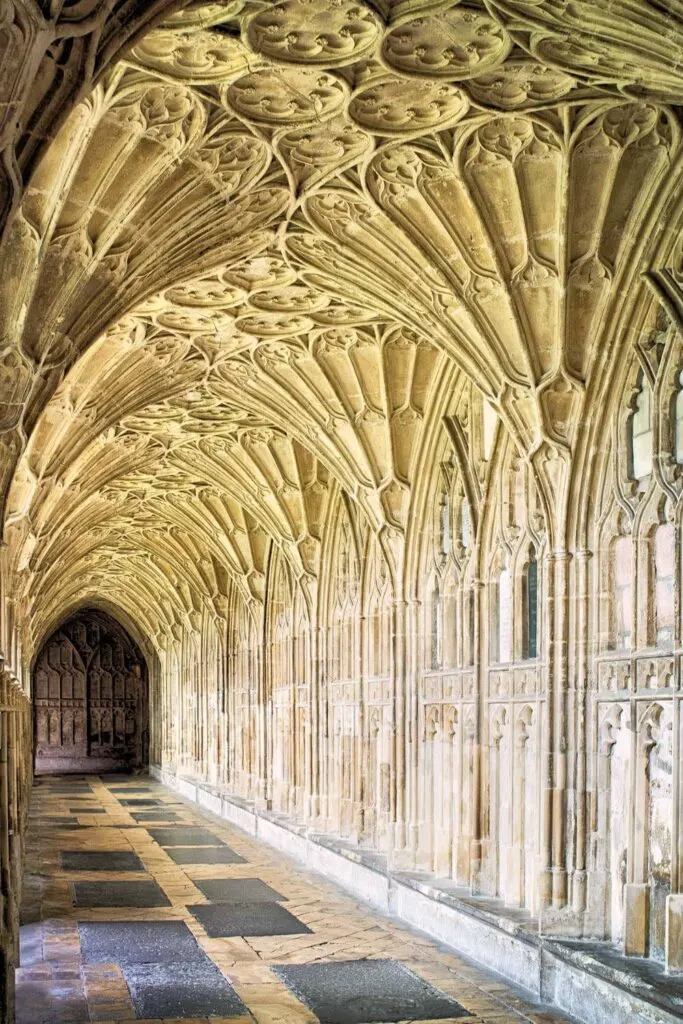 Gloucester Cathedral cloisters