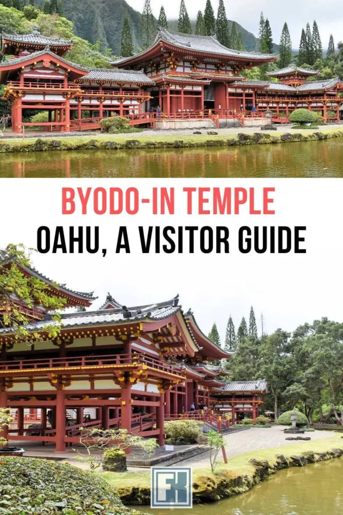 Exterior views of the Byodo-In Temple in Oahu