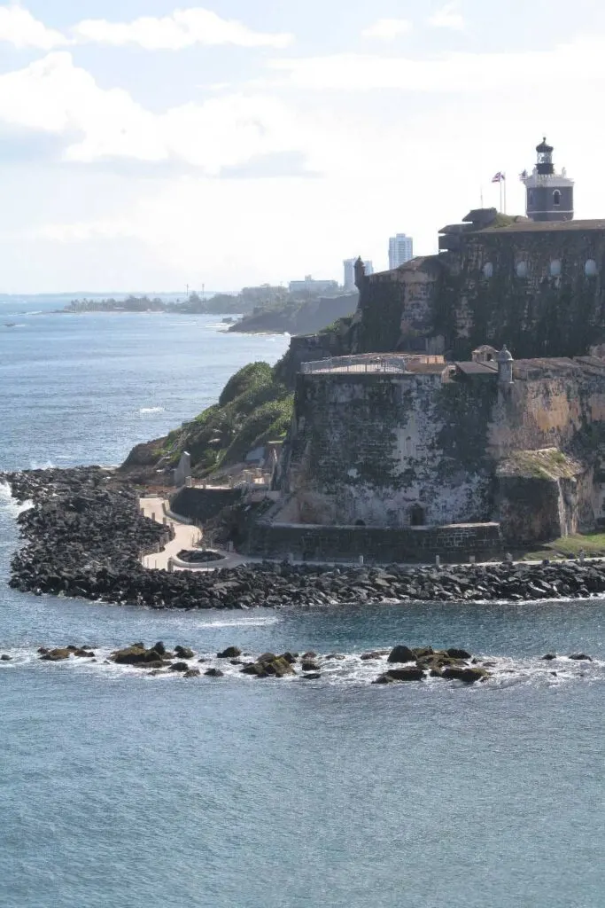 Cruising into Old San Juan, Puerto Rico