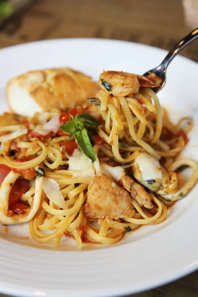 Scoma's Seafood Linguine