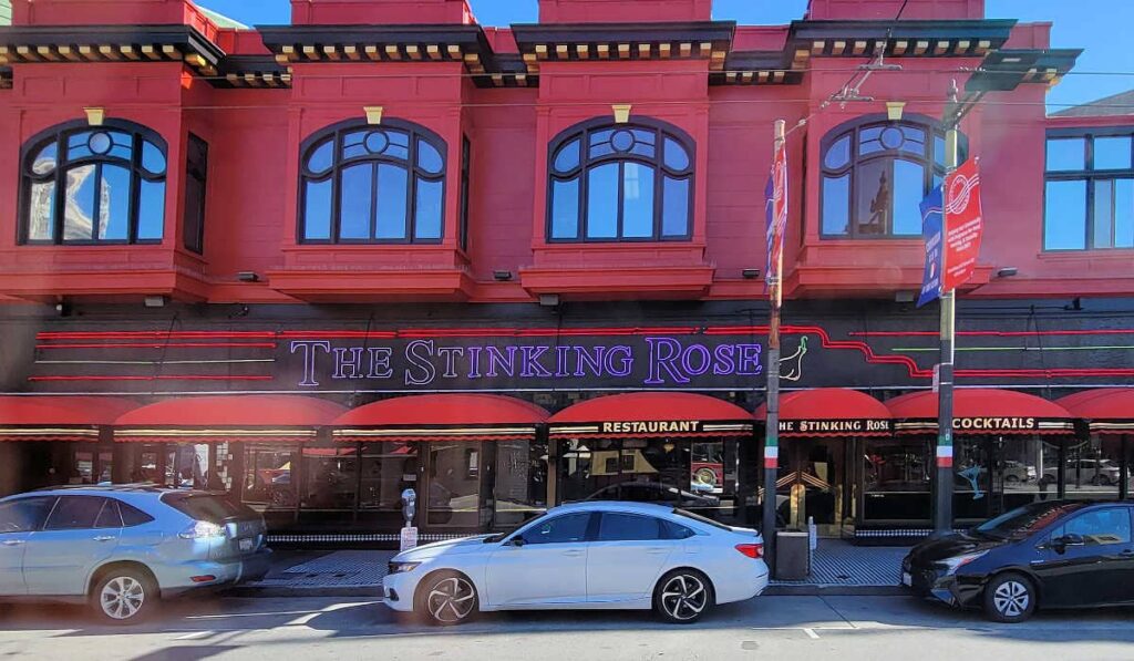 The Stinking Rose restaurant in San Francisco
