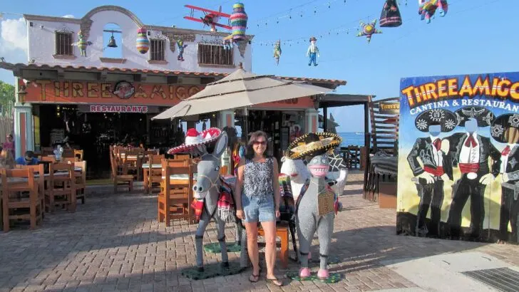 Visiting the Cozumel cruise port in the western Caribbean