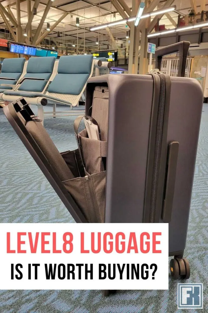 Level8 Road Runner Pro Carry-On with laptop pouch