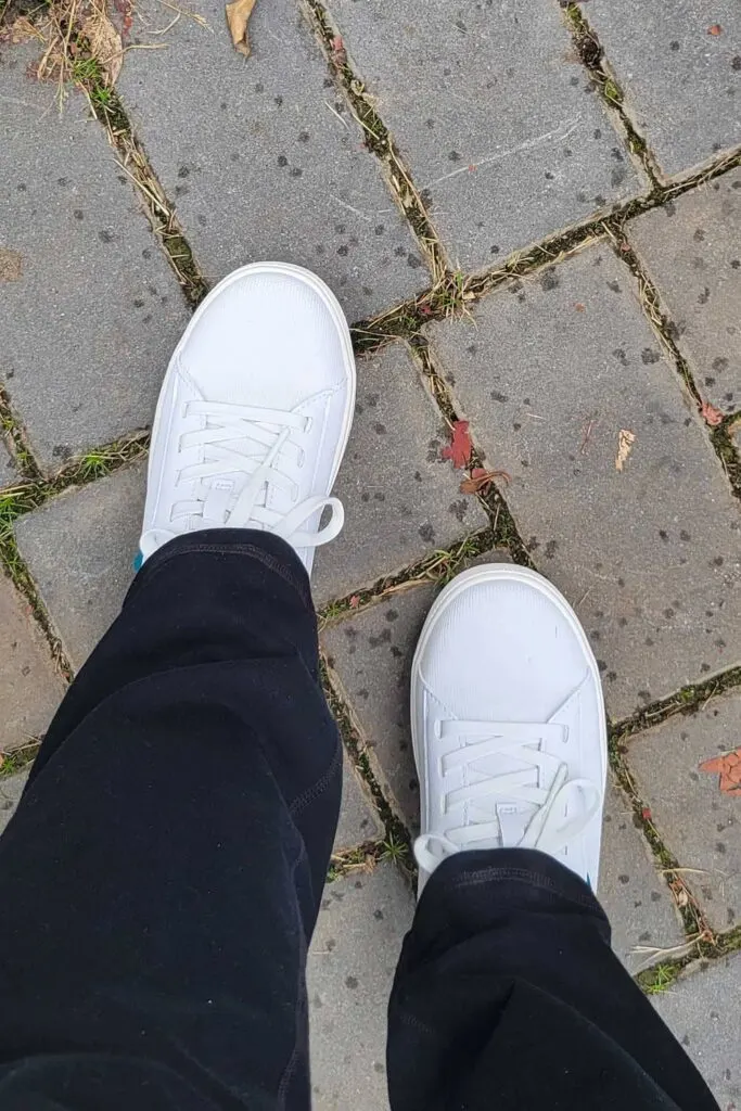 Vessi Soho in ivory white