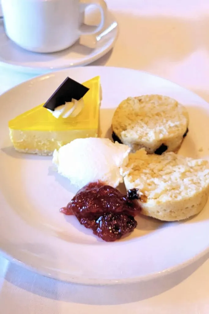 Princess Cruises afternoon tea