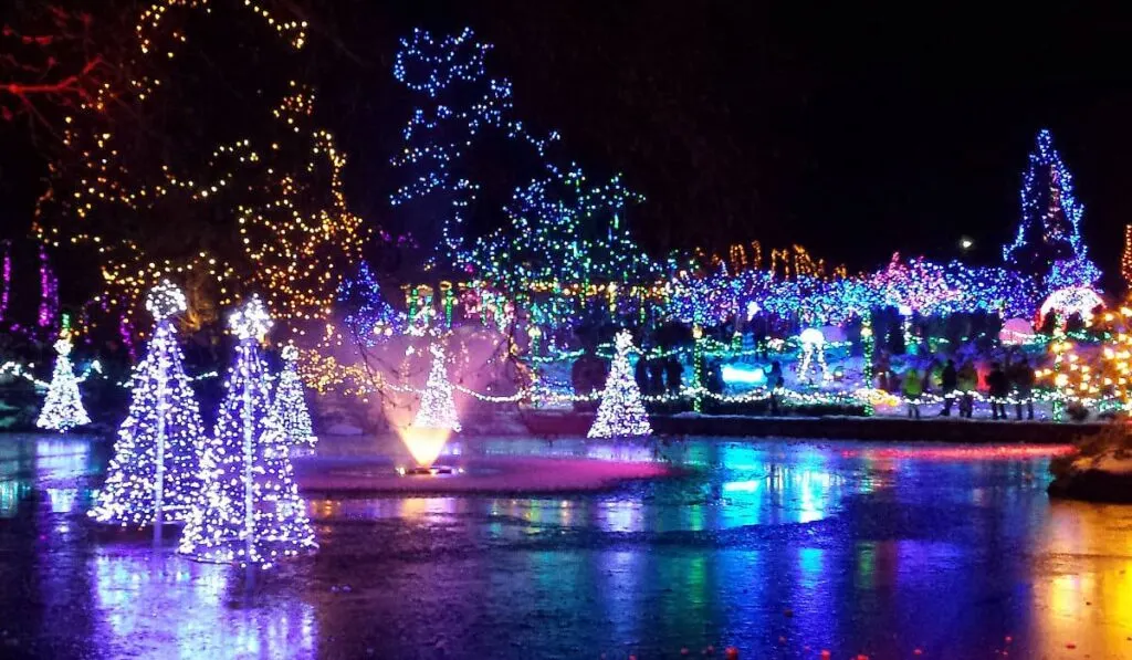 Festival Of Lights At VanDusen Gardens