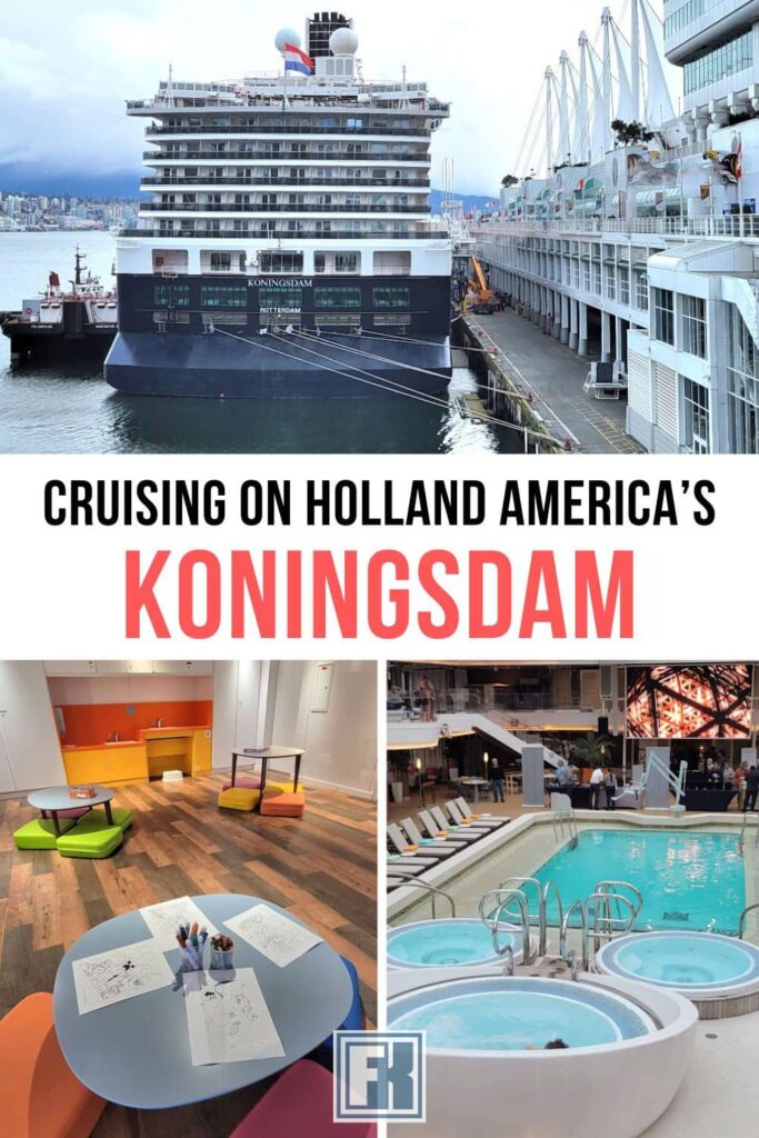 Holland America Koningsdam cruise ship, Club HAL, and the Lido deck pool