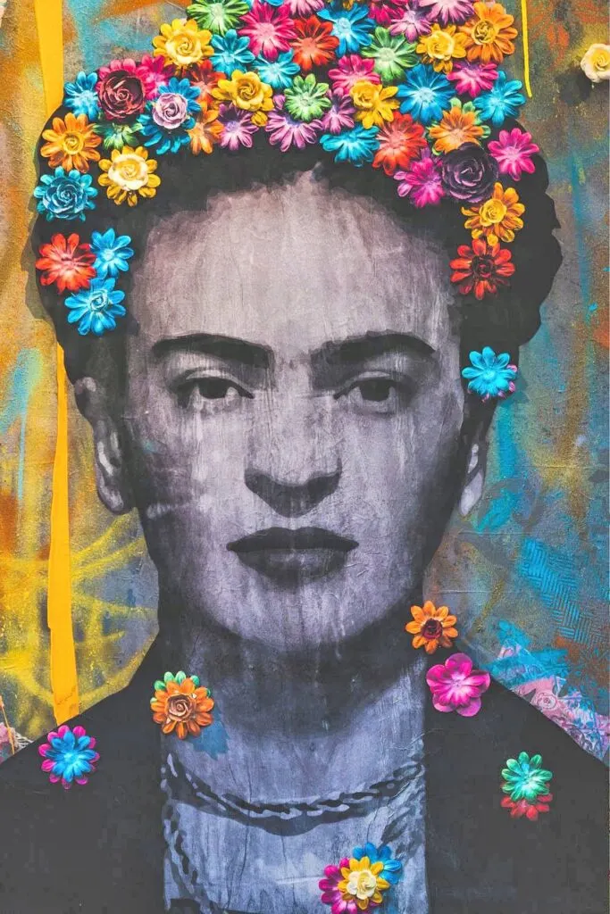 Mural of Frida Kahlo 