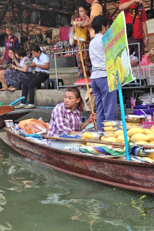 Bangkok floating market