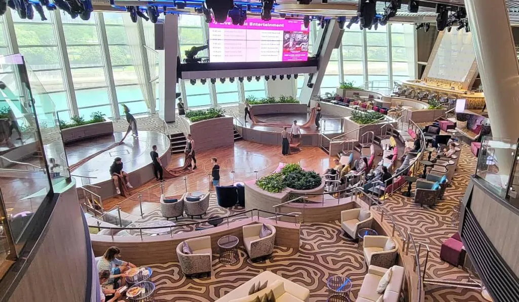 Spectrum of the Seas Two70 venue