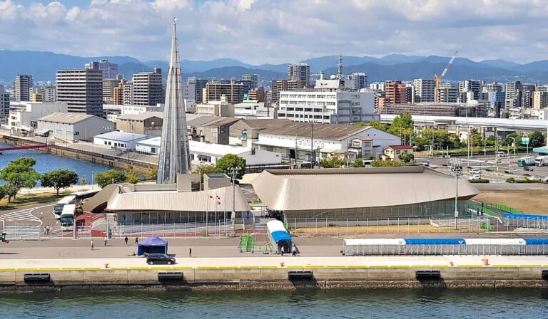 Hiroshima cruise port, Japan