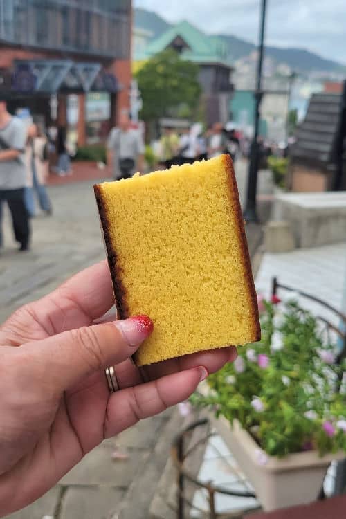 Honey Castella Cake