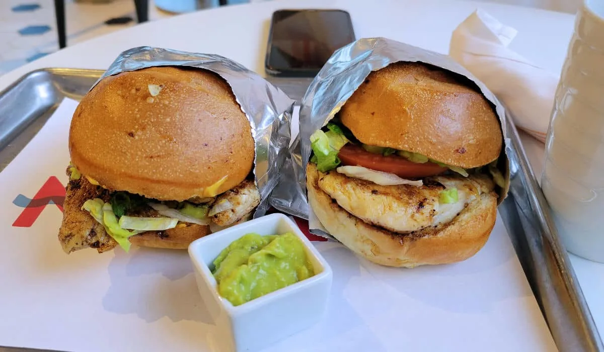 Back flips burgers from the Dive-In