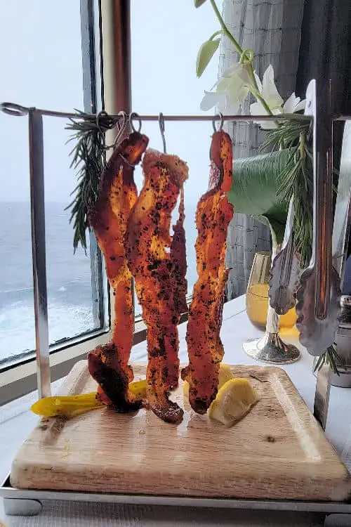 Clothesline candied bacon