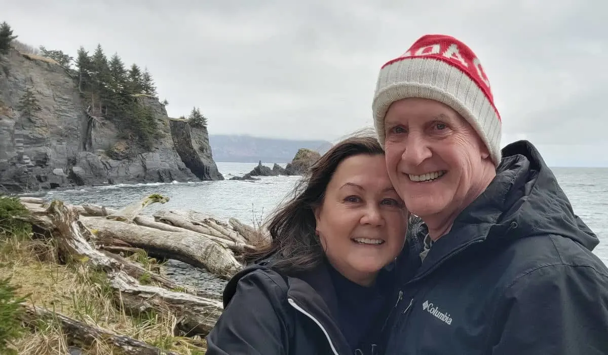 Hiking in Abercrombie Park, Kodiak