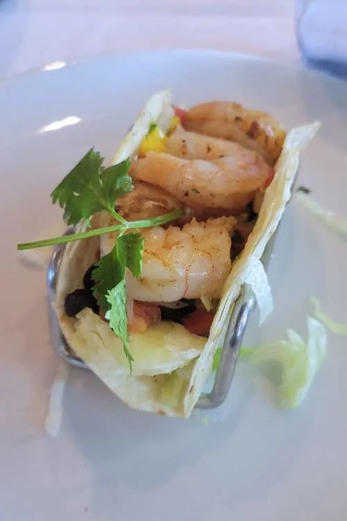 Shrimp taco