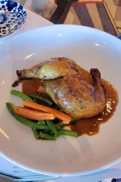 Spiced roasted chicken