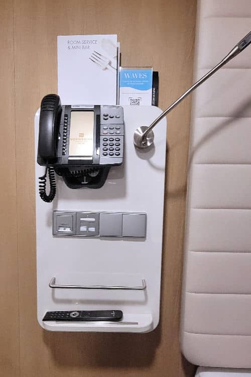 Studio bedside panel