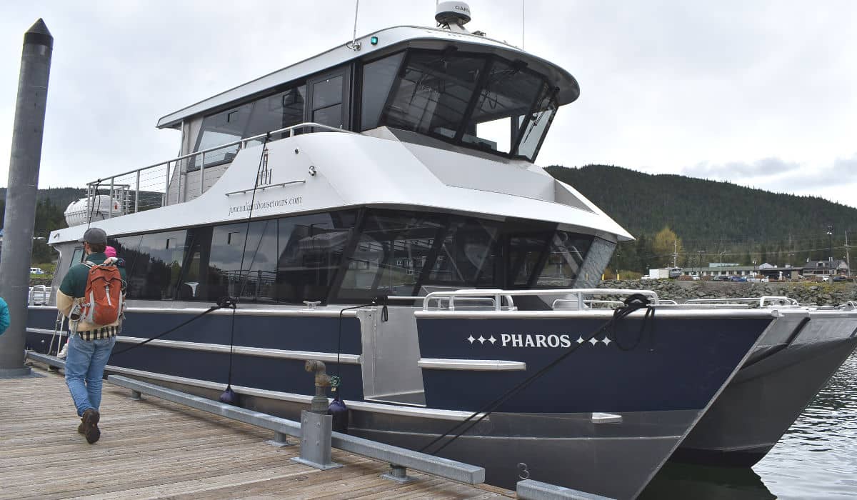 Pharos, our touring boat