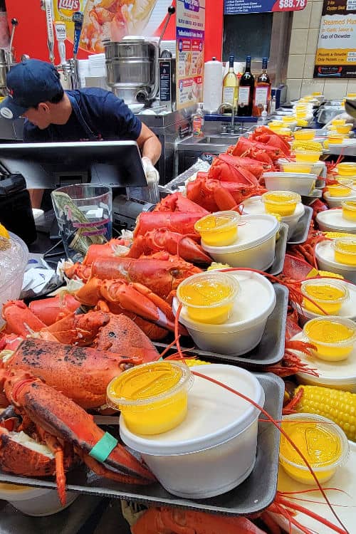 Lobster at Quincy Market