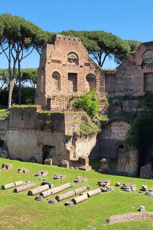 Palatine Hill ruins
