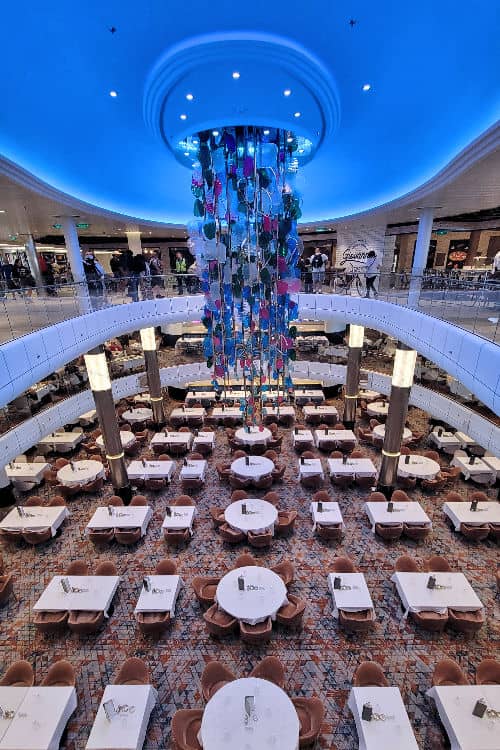 Odyssey of the Seas the main dining room