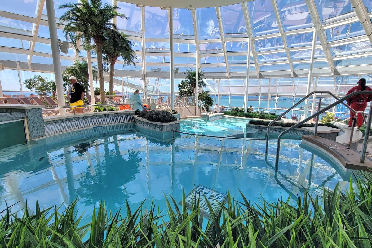 Odyssey of the Seas adult-only solarium
