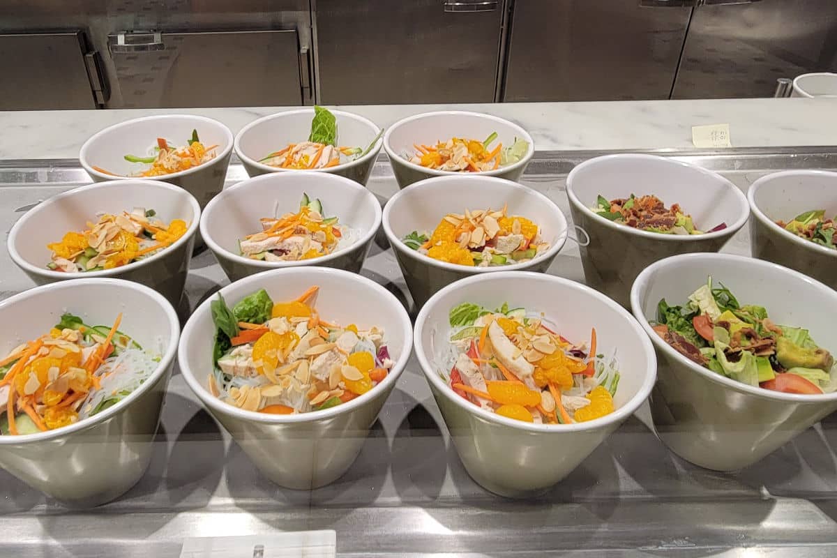 Salads from the Two70 Cafe